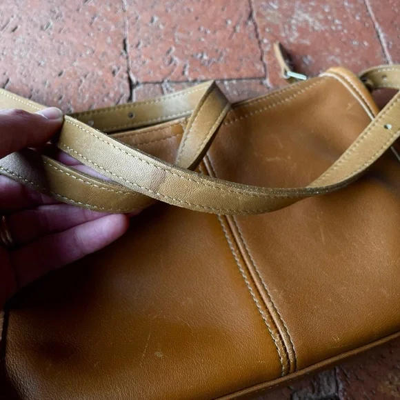 Coach small brown leather purse - Picture 5 of 7